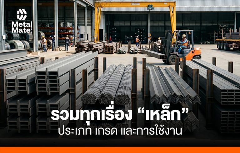 เหล็กคืออะไร? รวมประเภทเหล็ก เกรด มอก. และการใช้งาน